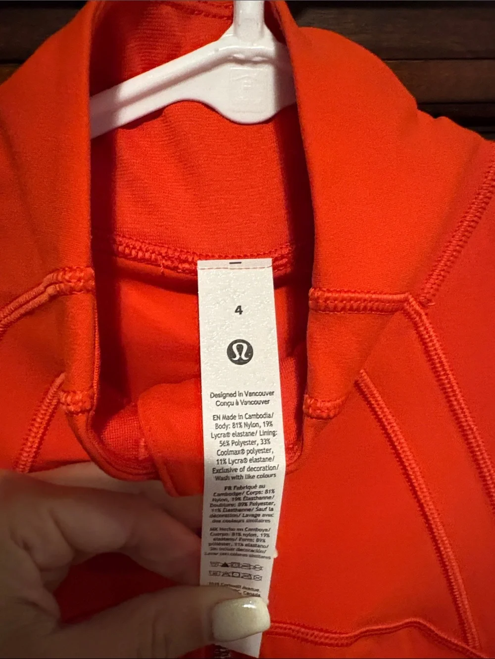 lululemon athletica nwt size